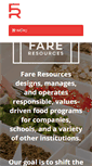 Mobile Screenshot of fareresources.com